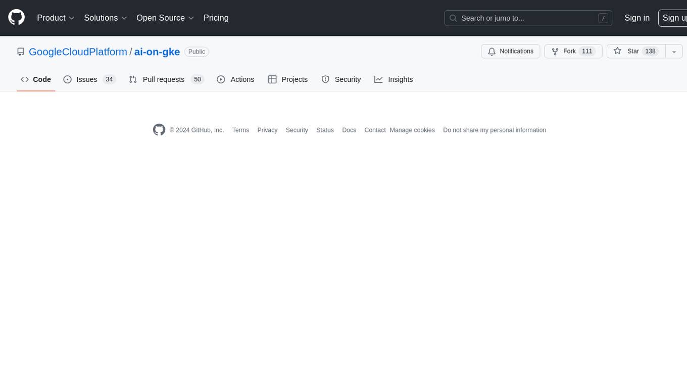 ai-on-gke Screenshot