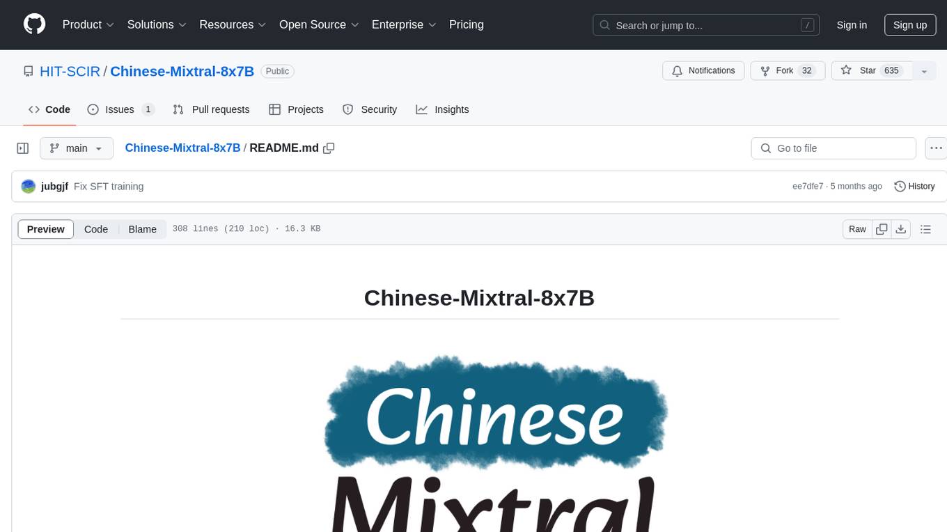 Chinese-Mixtral-8x7B Screenshot