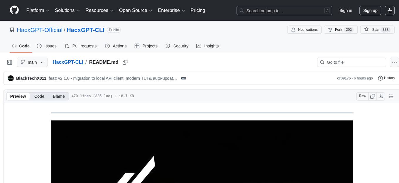 HacxGPT-CLI Screenshot