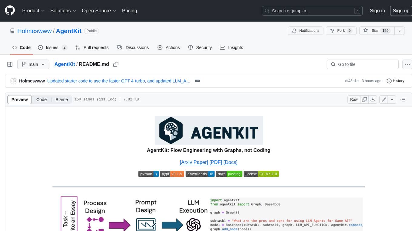 AgentKit Screenshot