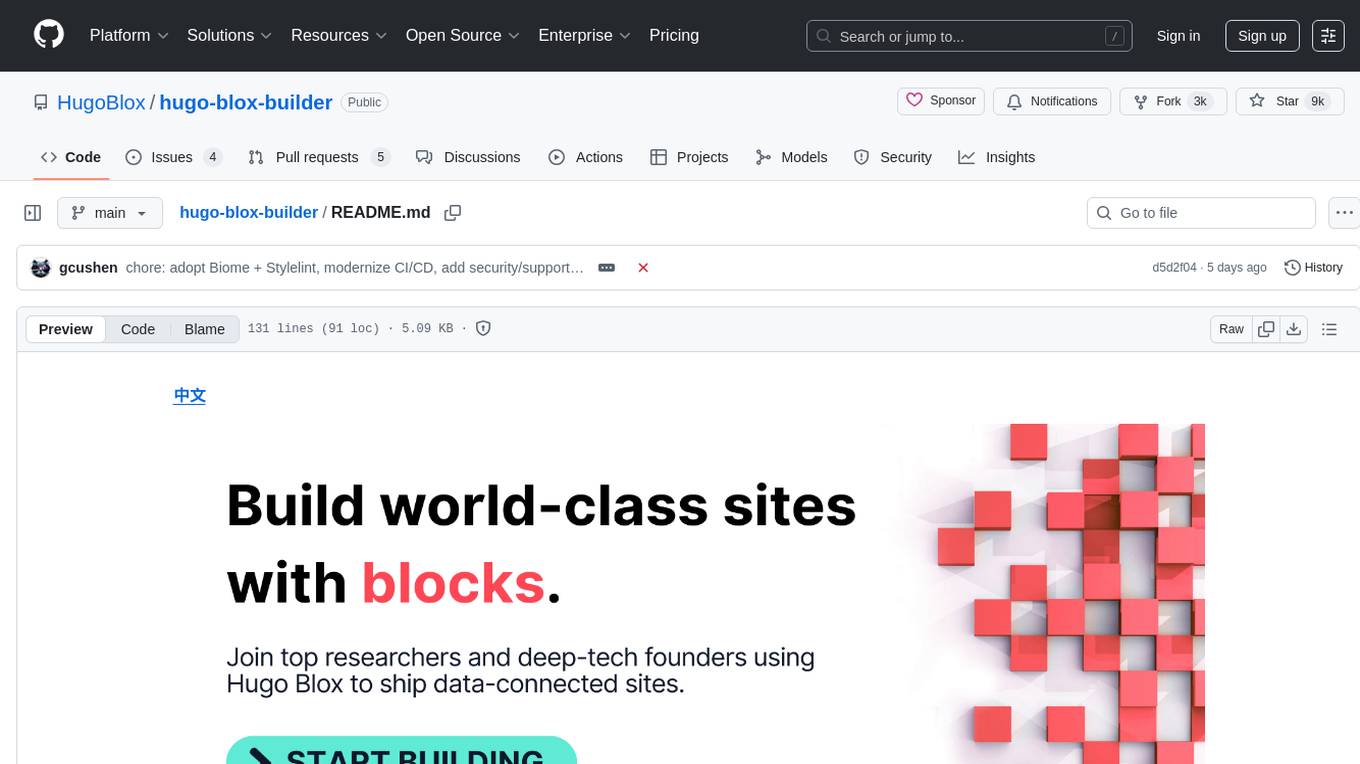 hugo-blox-builder Screenshot