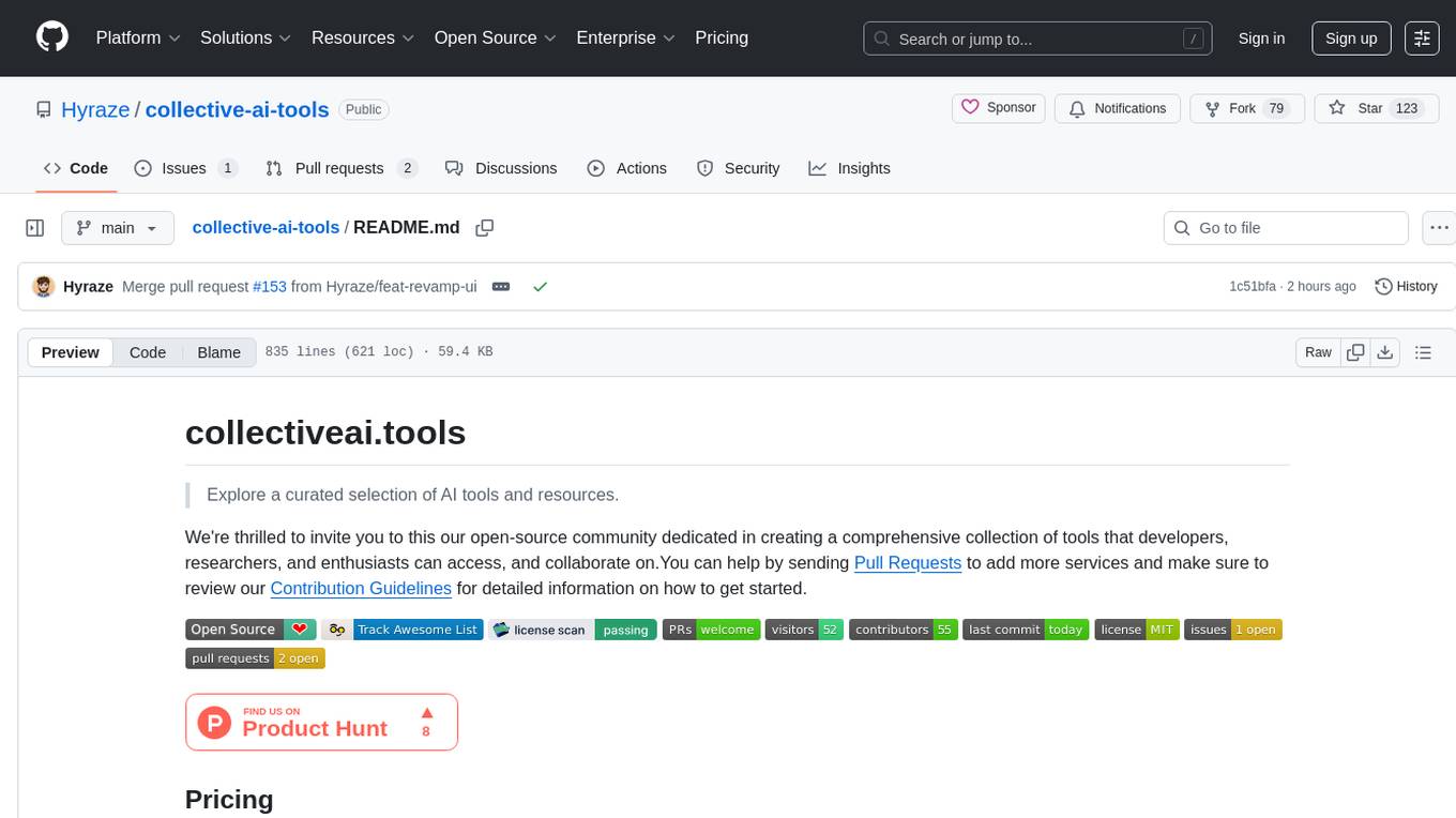 collective-ai-tools Screenshot