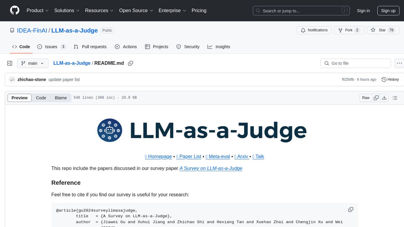 LLM-as-a-Judge Screenshot