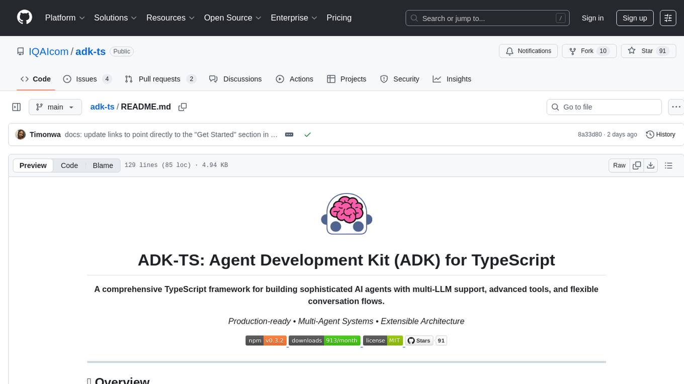 adk-ts Screenshot