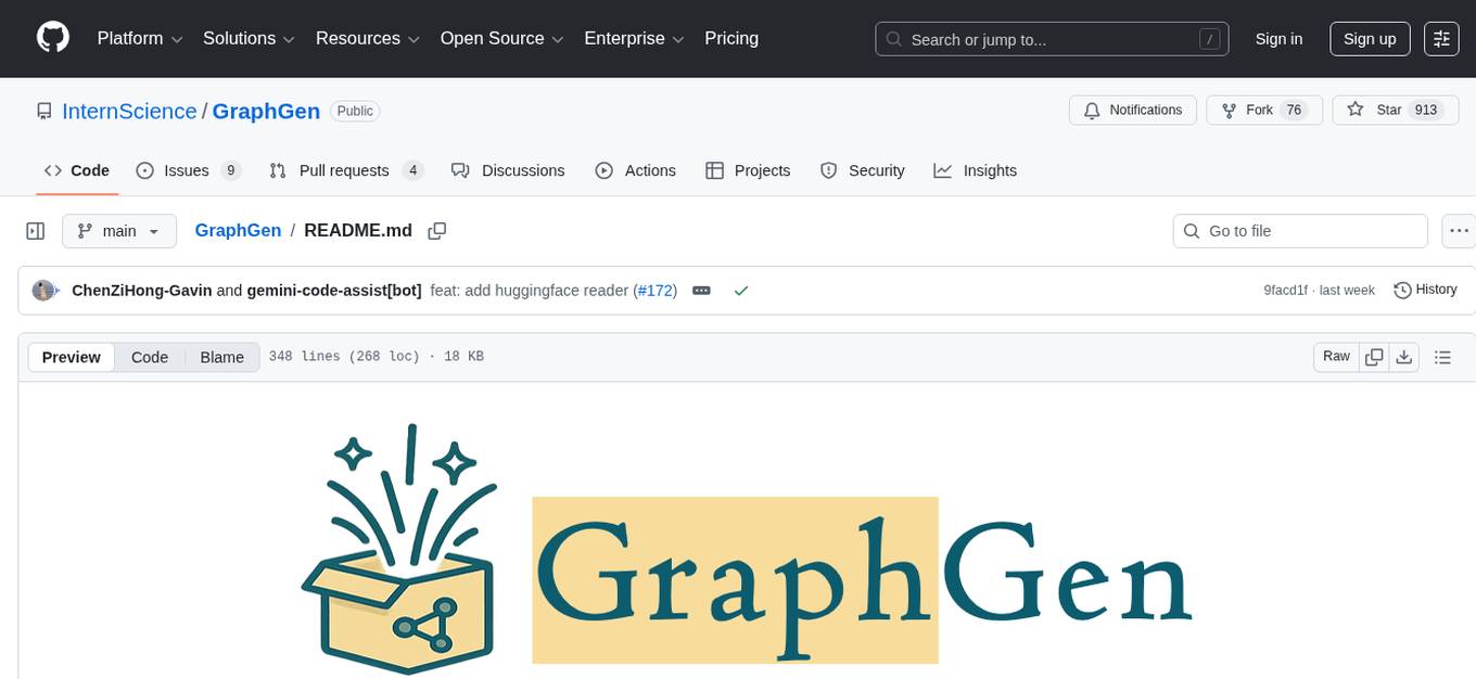 GraphGen Screenshot