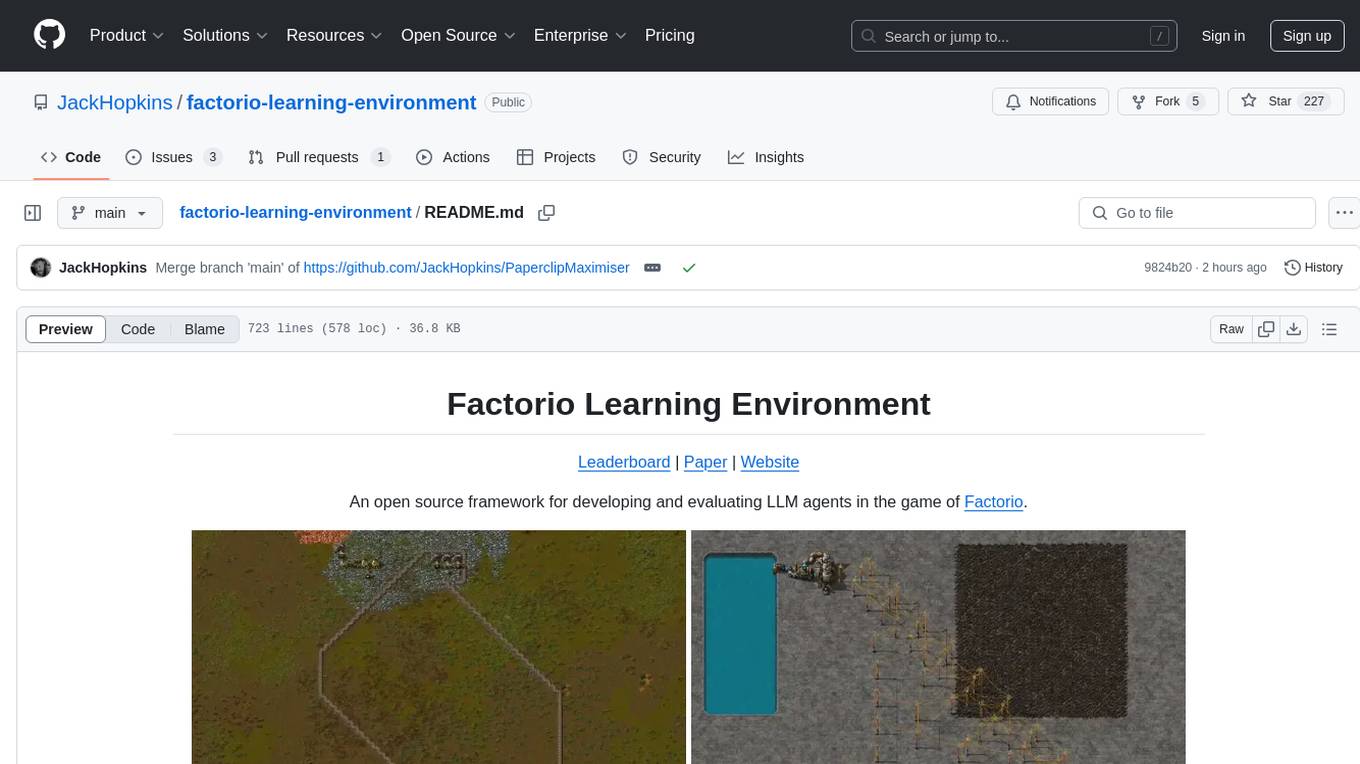 factorio-learning-environment Screenshot