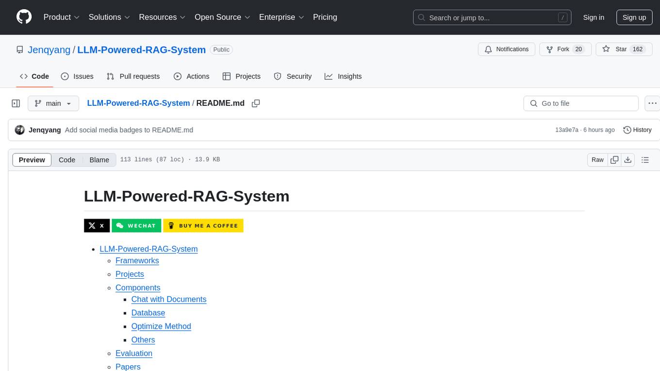 LLM-Powered-RAG-System Screenshot