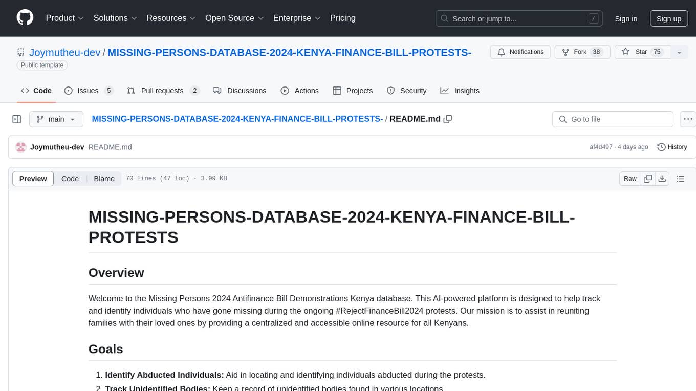 MISSING-PERSONS-DATABASE-2024-KENYA-FINANCE-BILL-PROTESTS- Screenshot