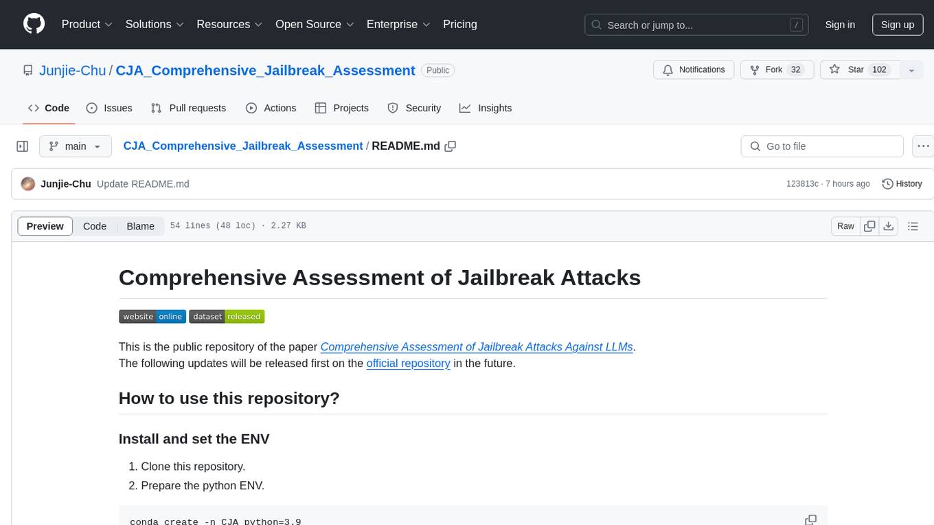 CJA_Comprehensive_Jailbreak_Assessment Screenshot