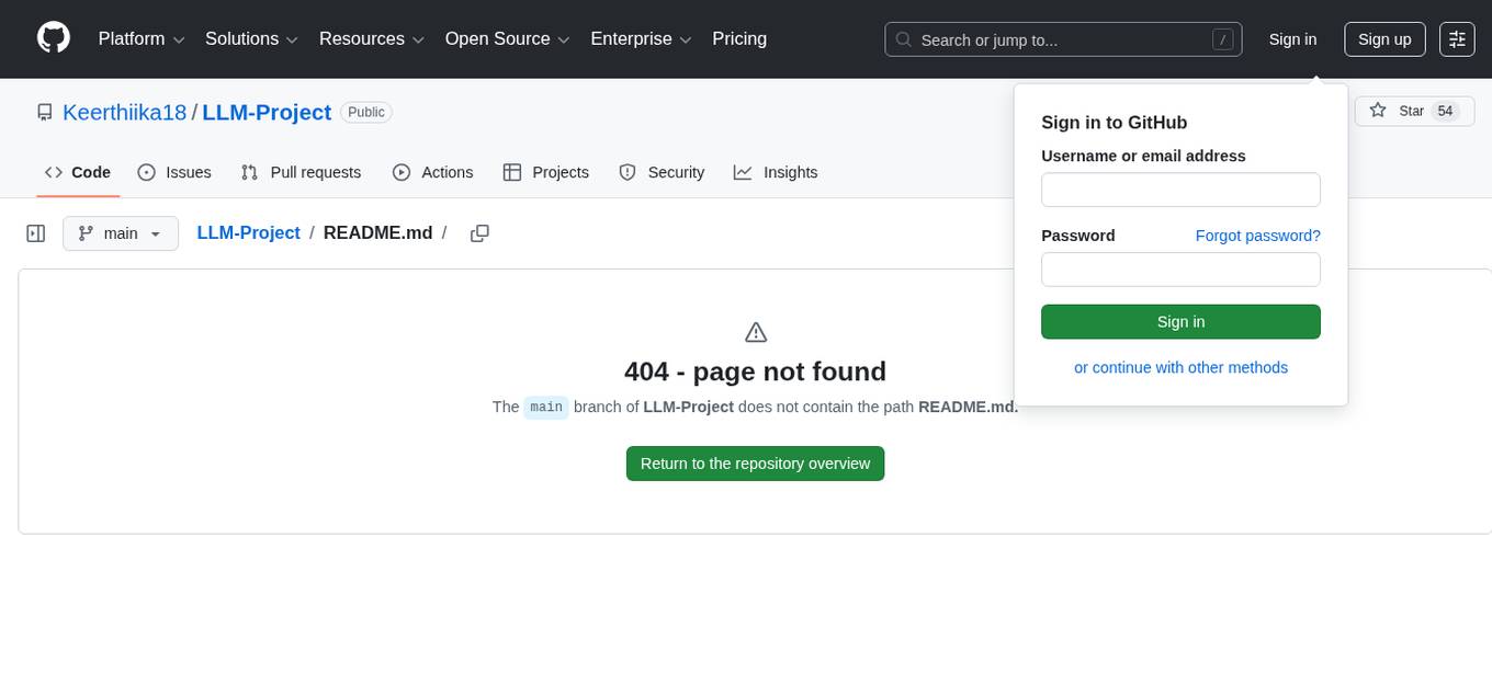 LLM-Project Screenshot