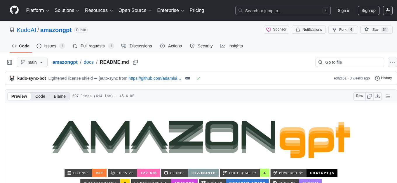 amazongpt Screenshot