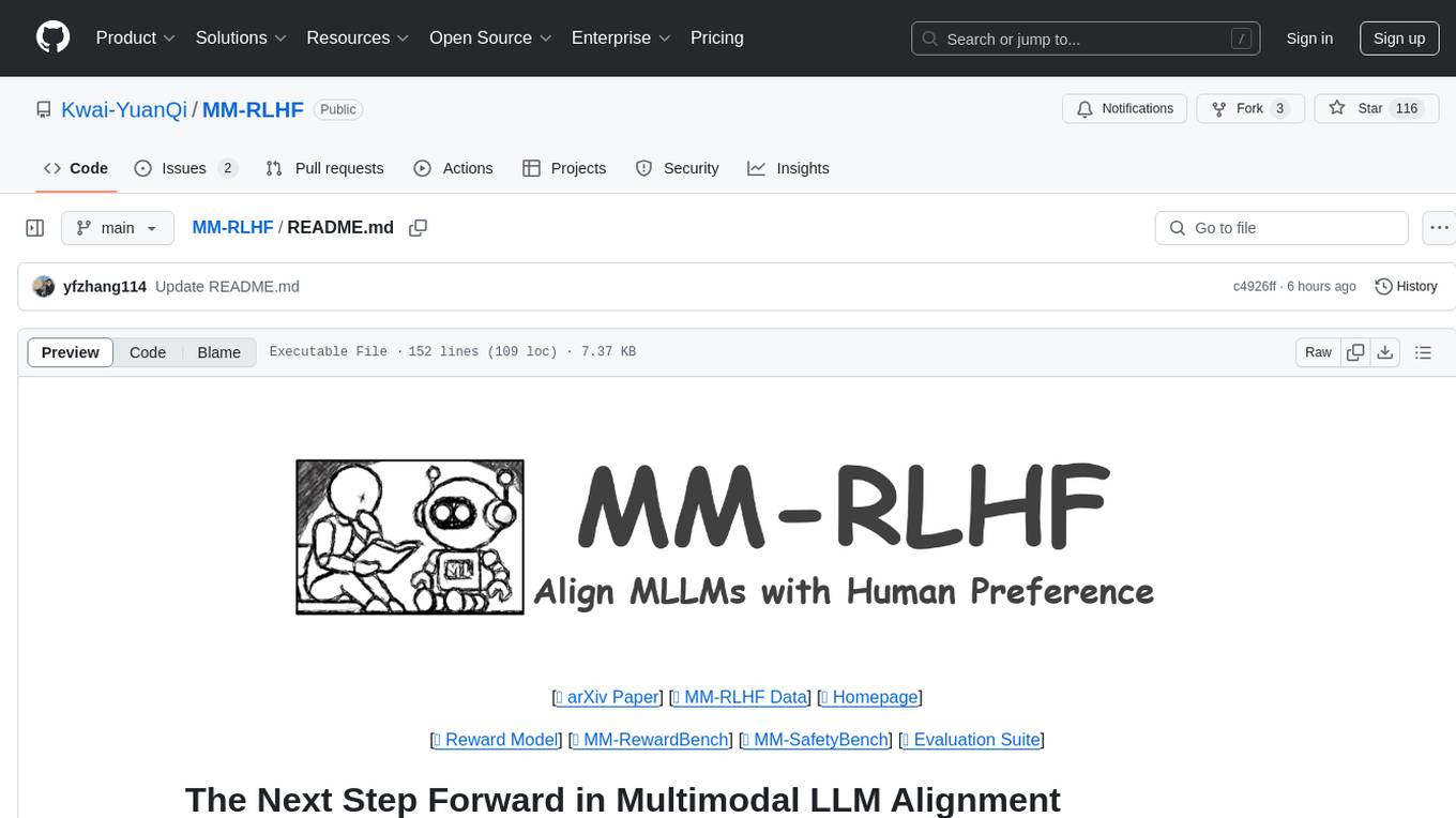 MM-RLHF Screenshot