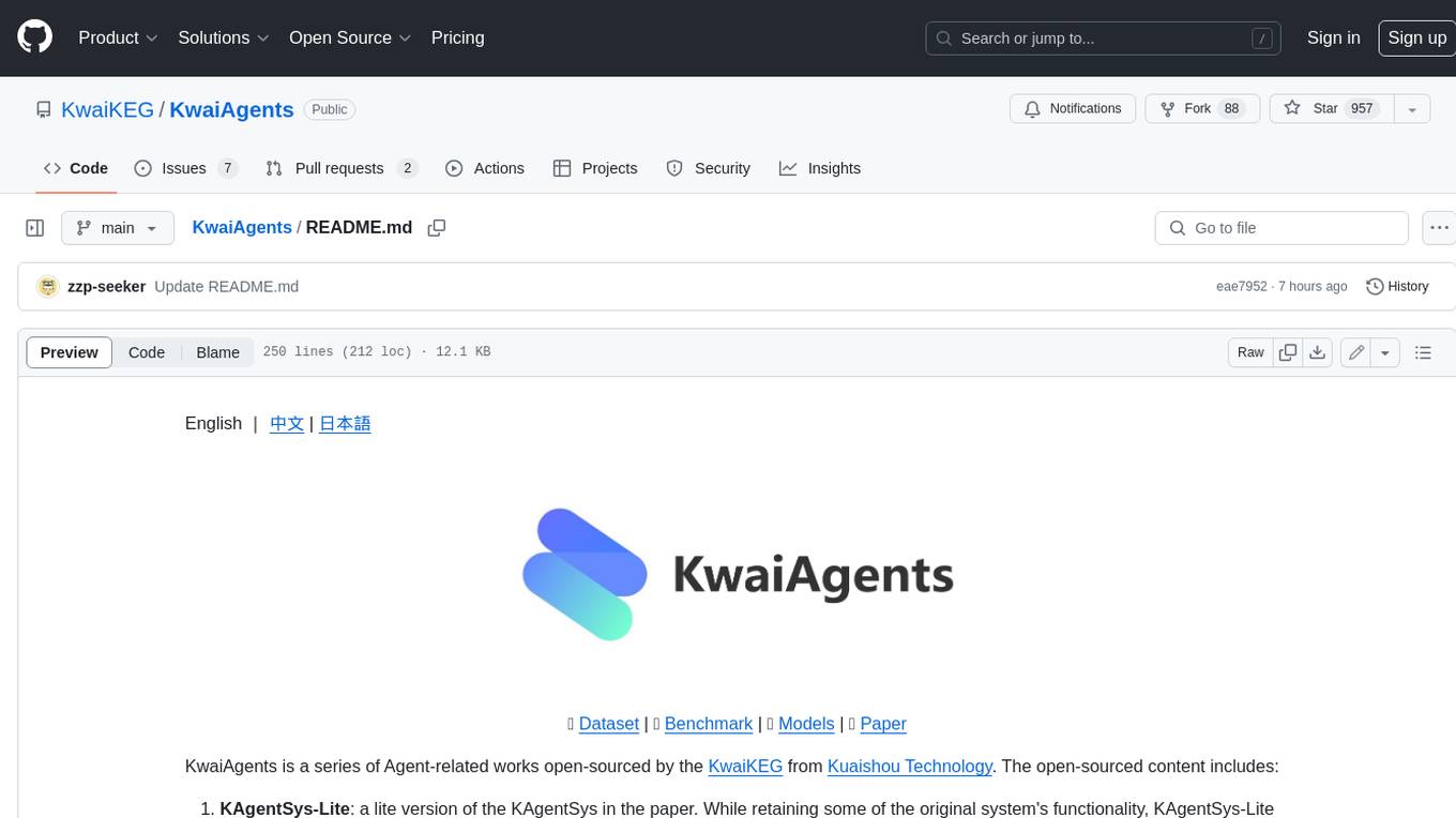 KwaiAgents Screenshot