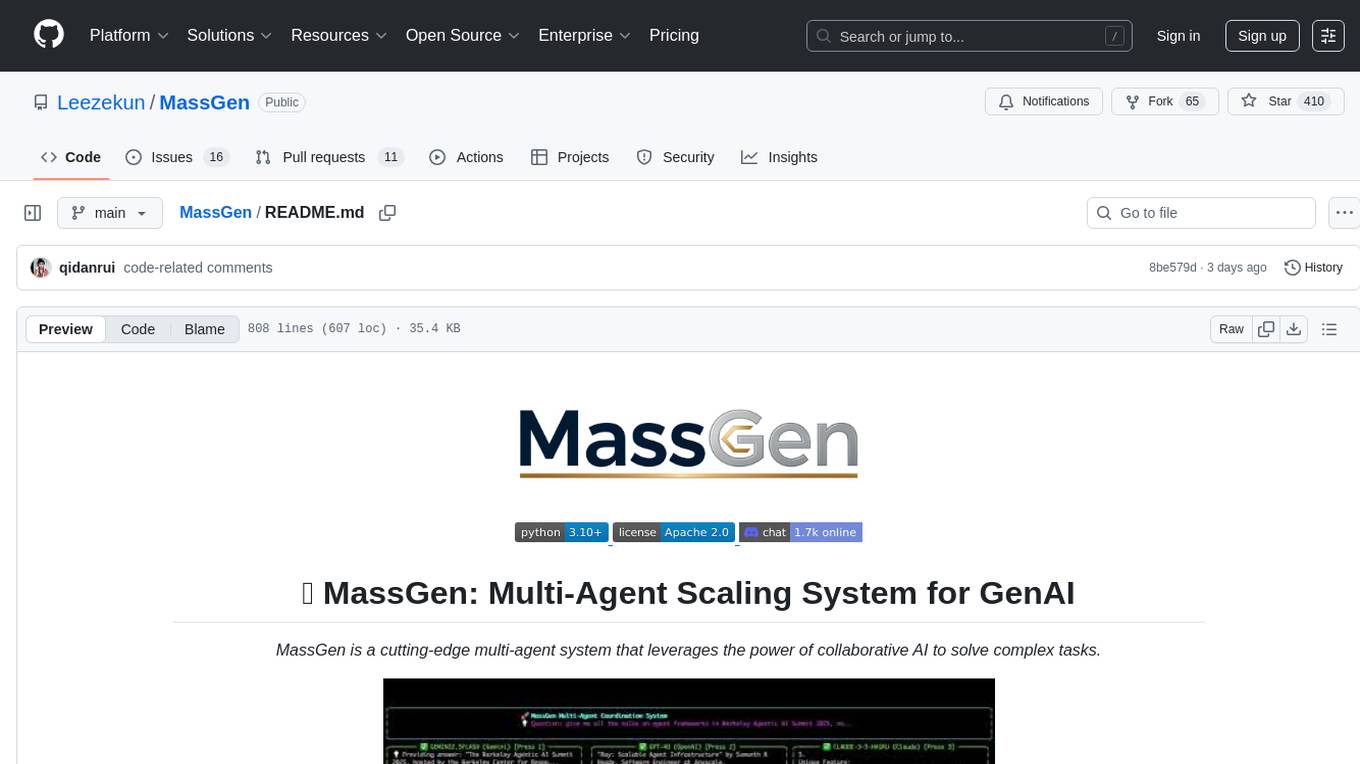 MassGen Screenshot
