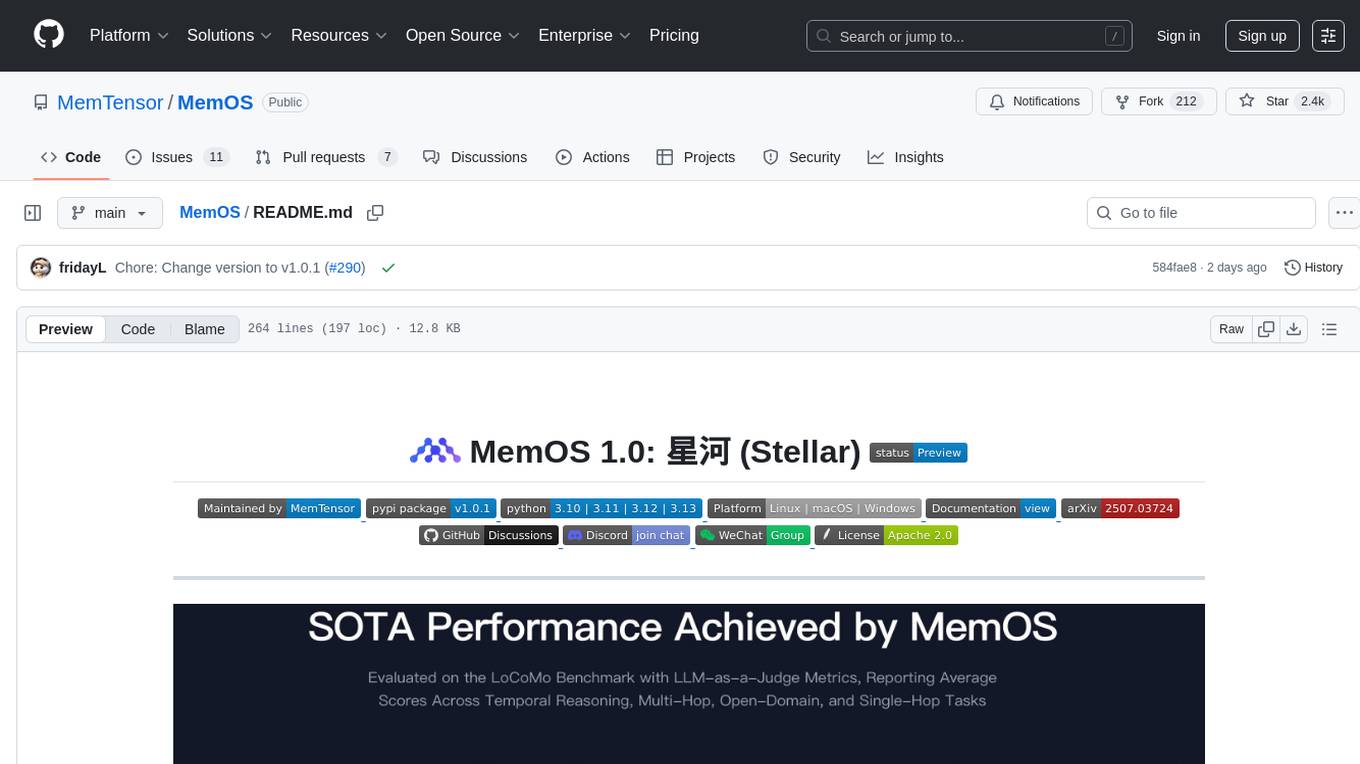 MemOS Screenshot