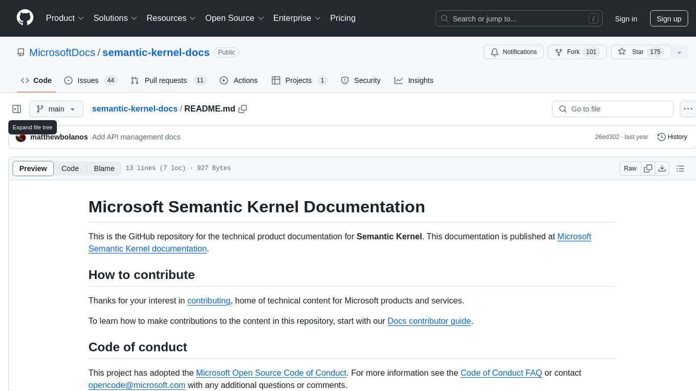 semantic-kernel-docs Screenshot