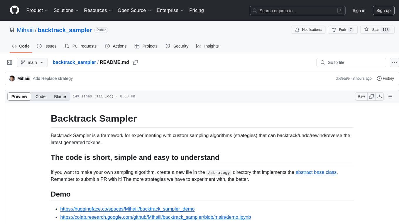 backtrack_sampler Screenshot