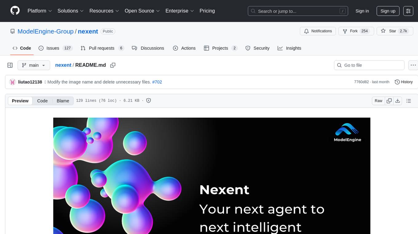 nexent Screenshot