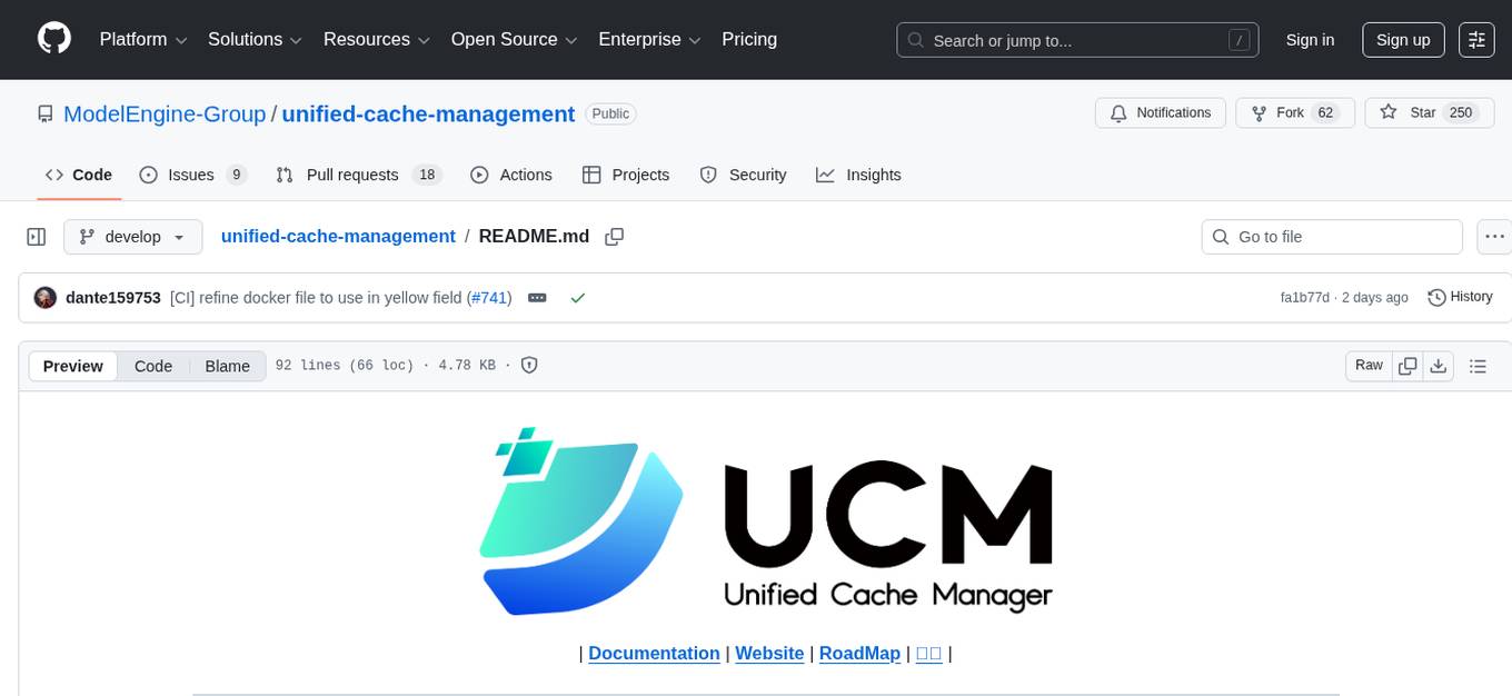 unified-cache-management Screenshot