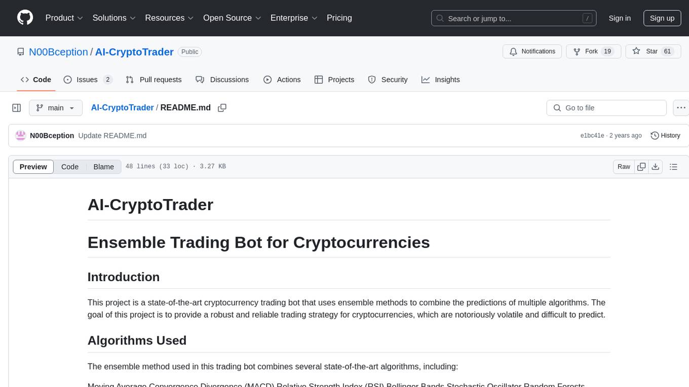 AI-CryptoTrader Screenshot