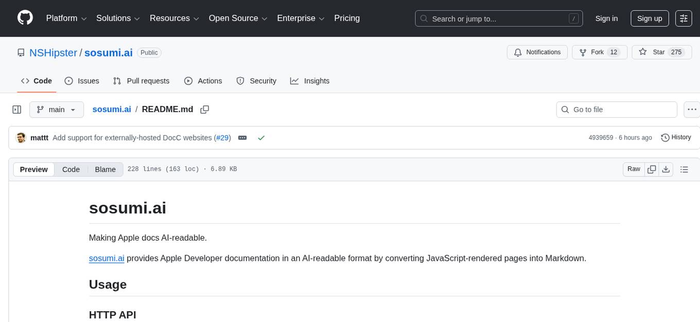 sosumi.ai Screenshot