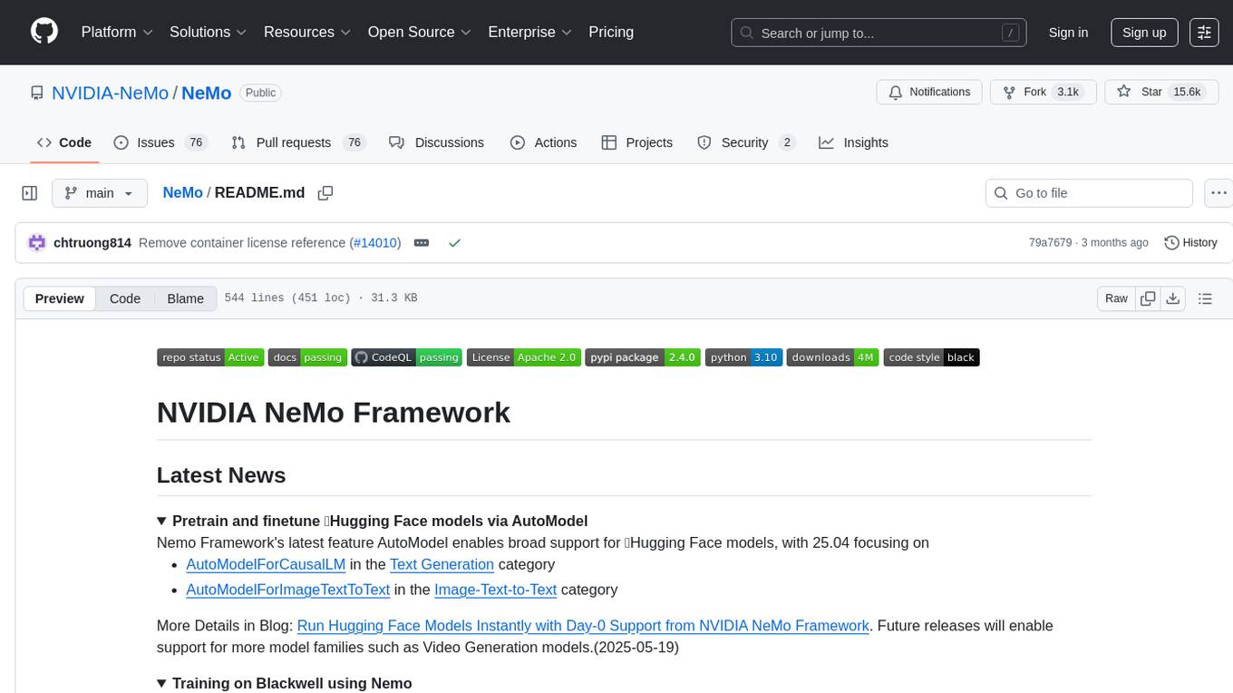 NeMo Screenshot