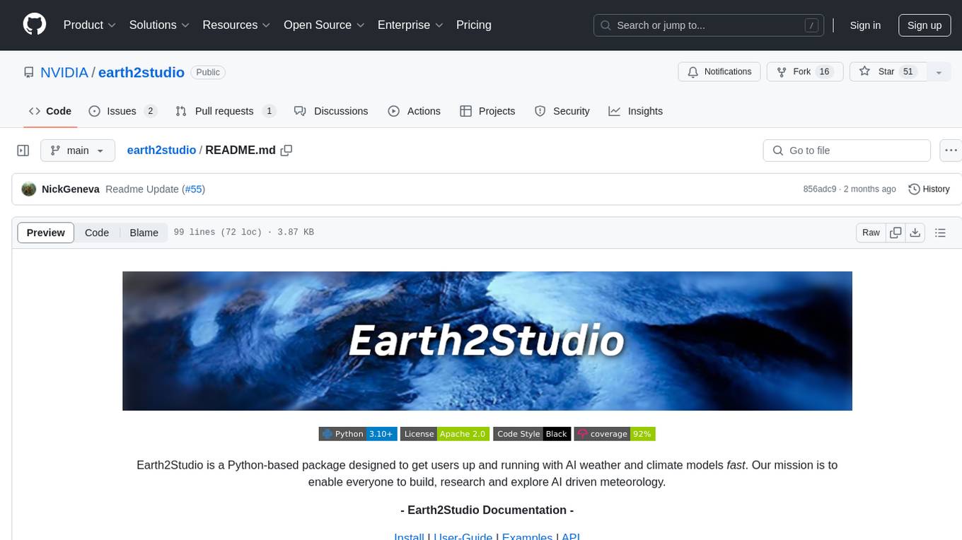 earth2studio Screenshot