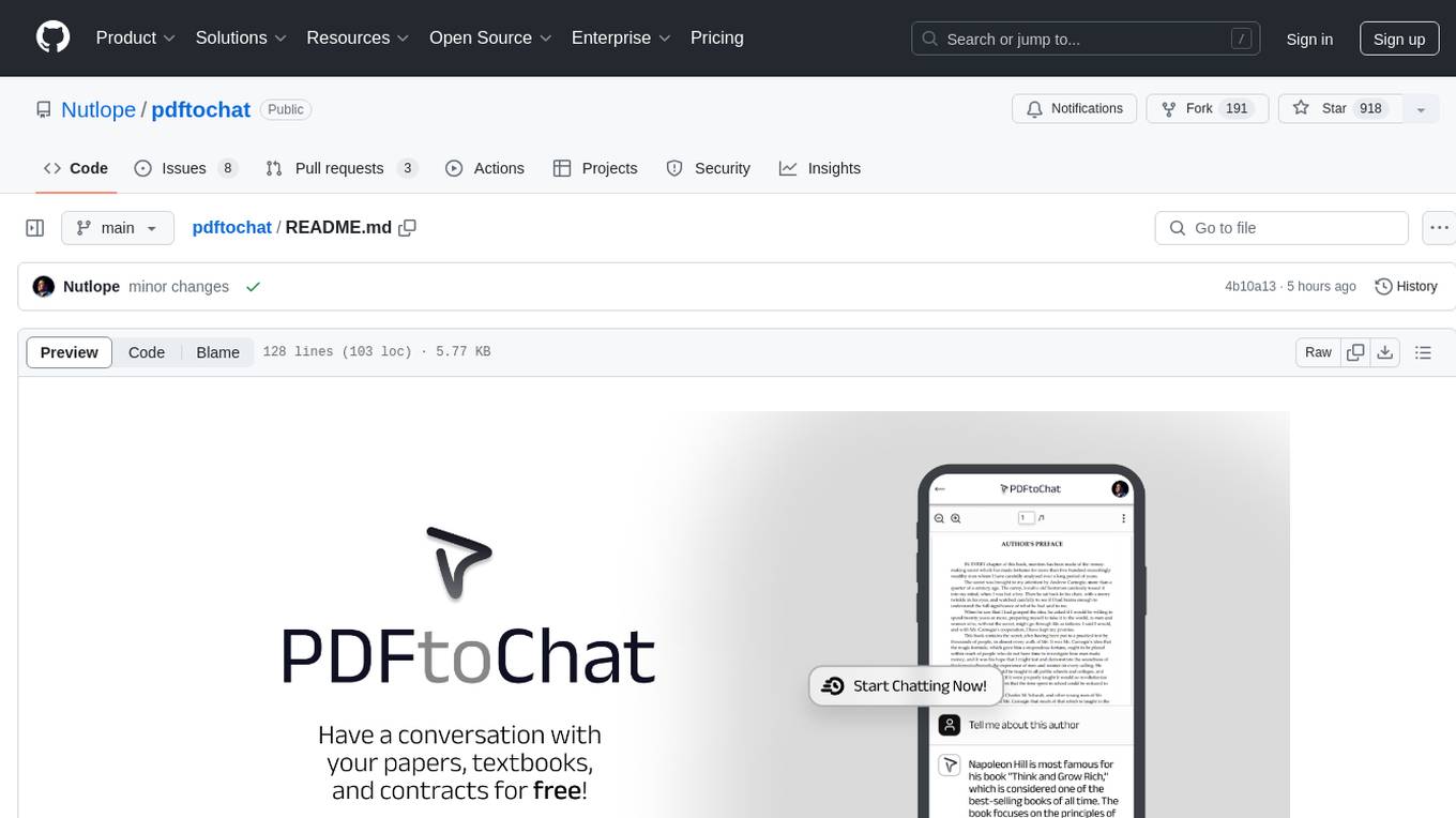 pdftochat Screenshot