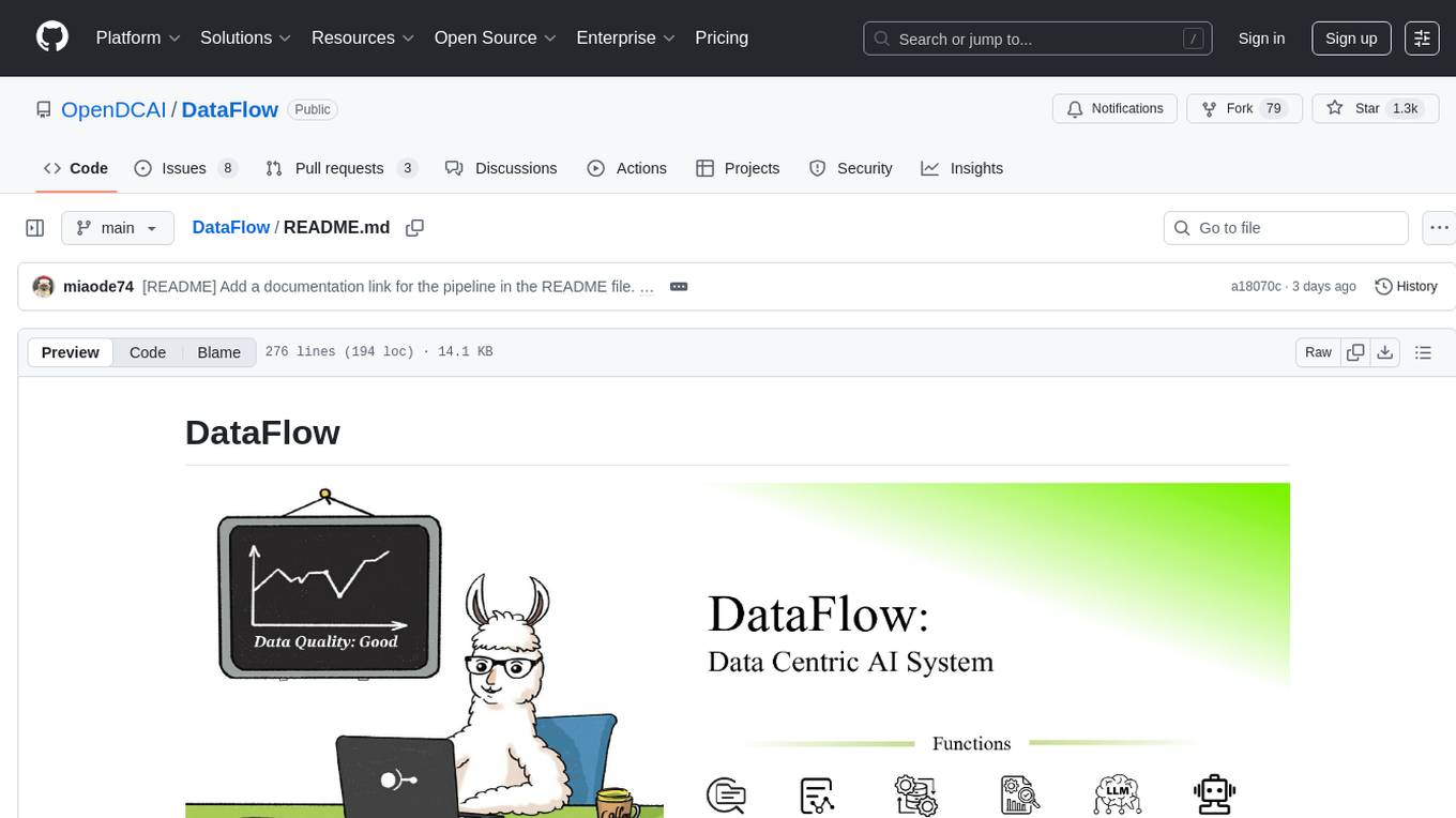 DataFlow Screenshot