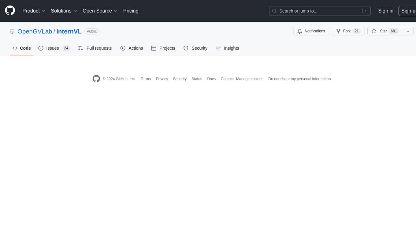 InternVL Screenshot