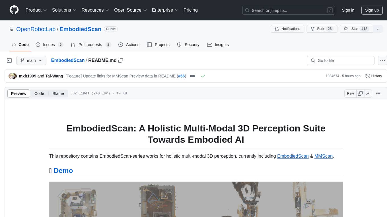 EmbodiedScan Screenshot