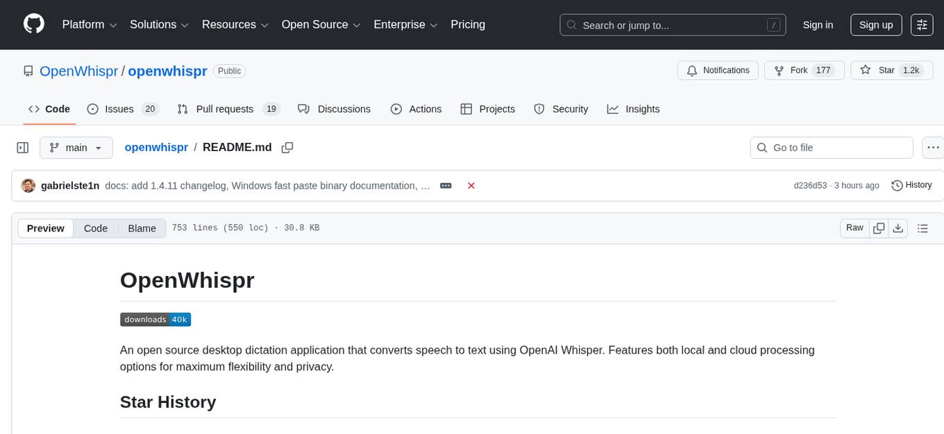 openwhispr Screenshot