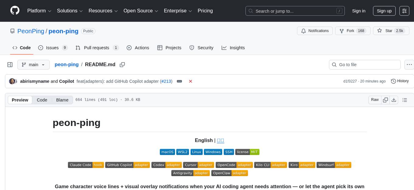 peon-ping Screenshot