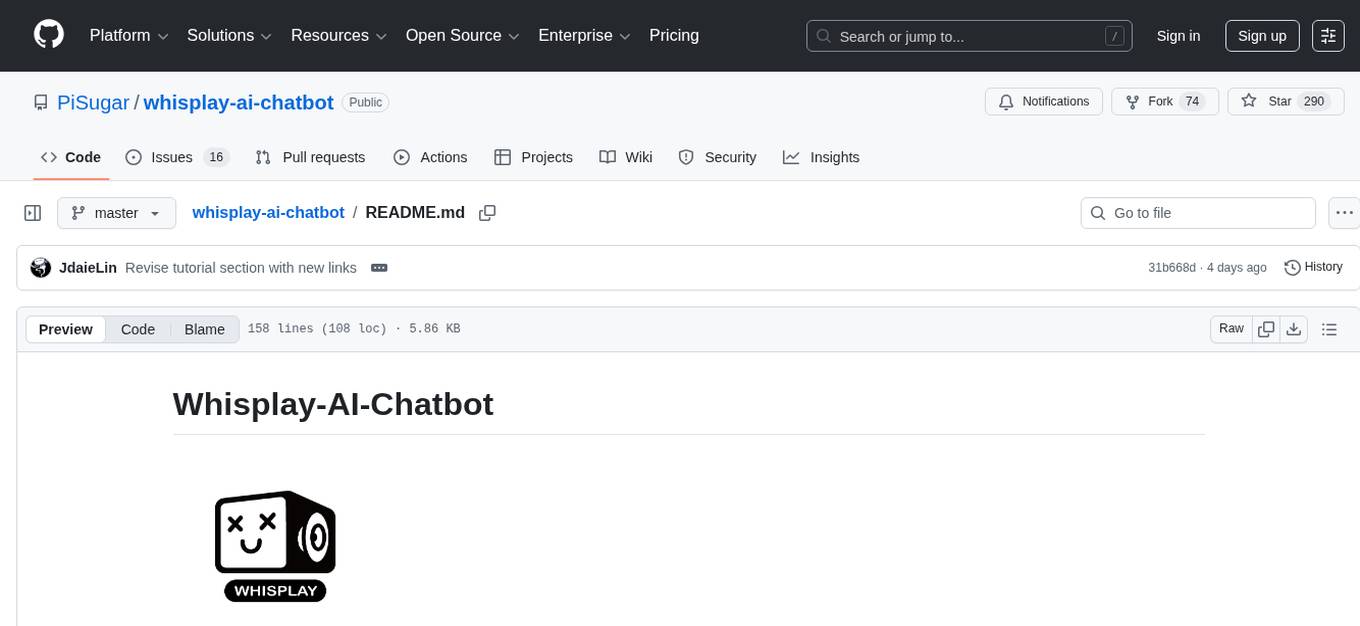 whisplay-ai-chatbot Screenshot