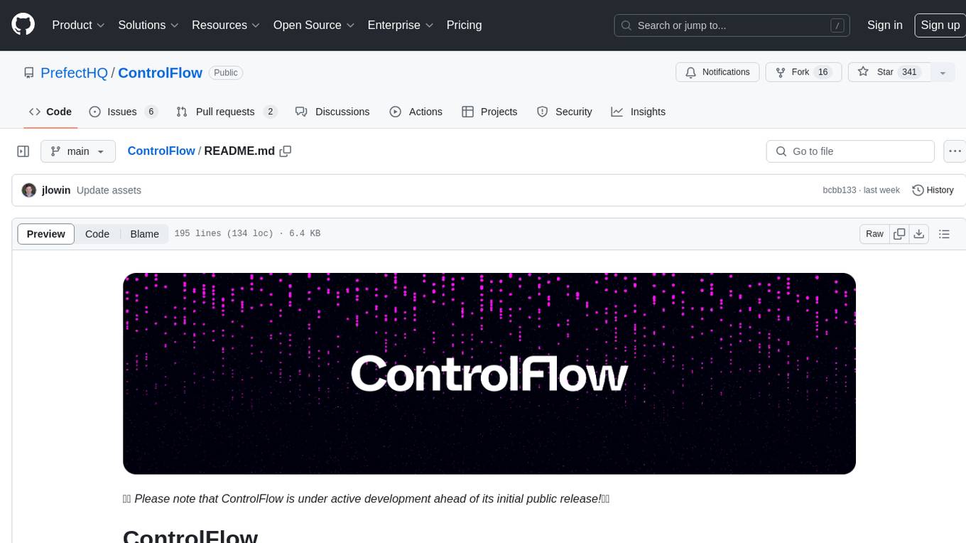 ControlFlow Screenshot