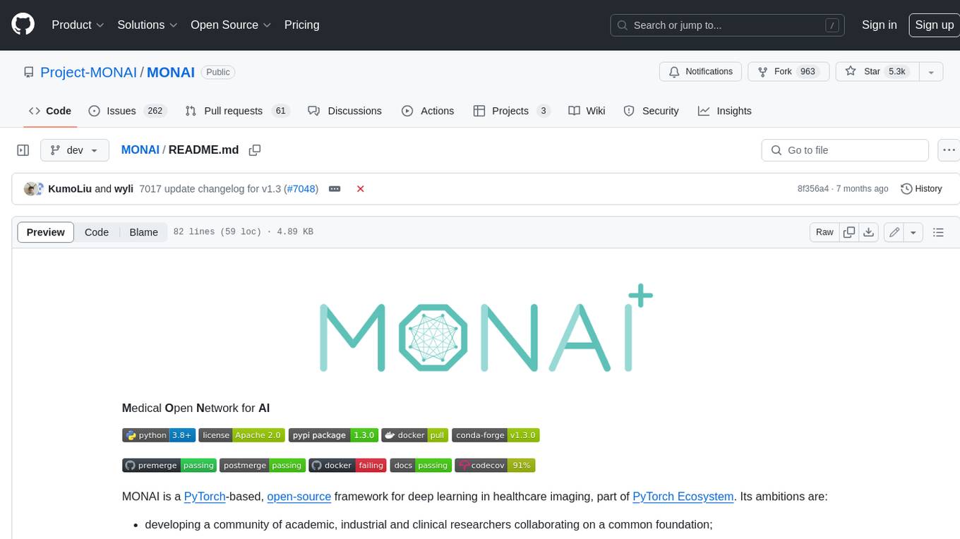 MONAI Screenshot