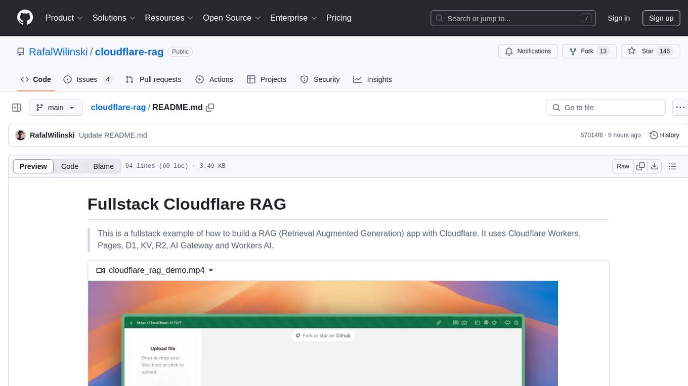 cloudflare-rag Screenshot