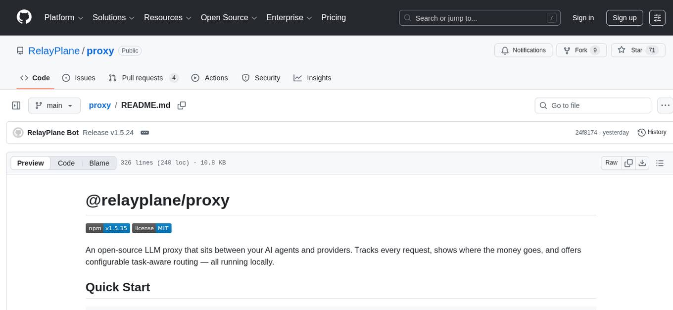 proxy Screenshot