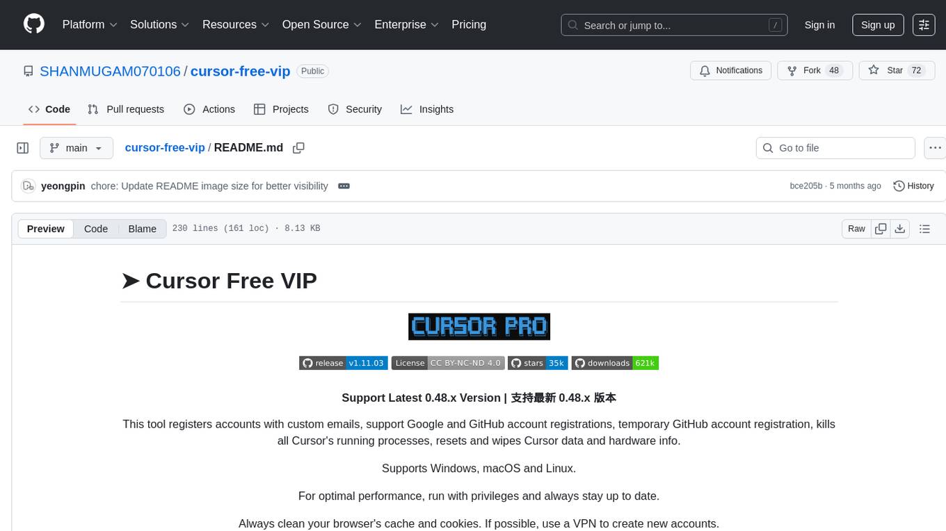cursor-free-vip Screenshot