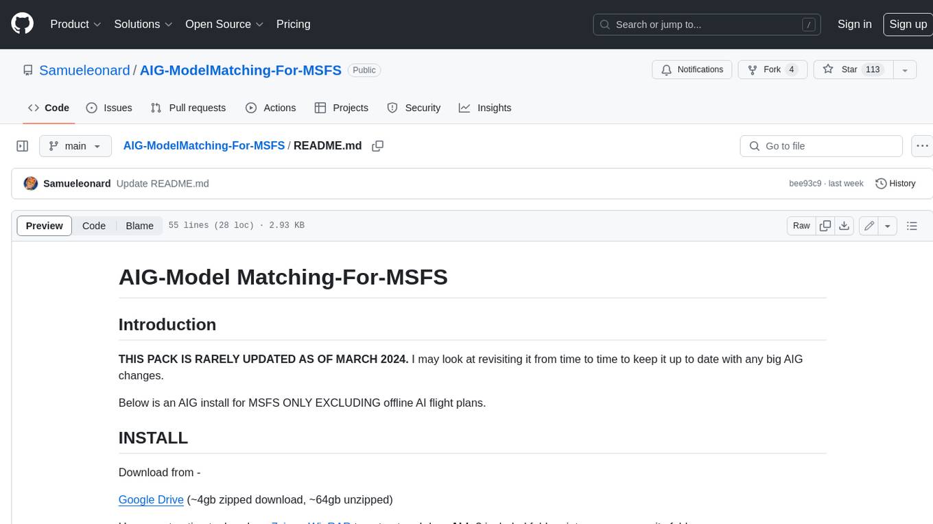 AIG-ModelMatching-For-MSFS Screenshot