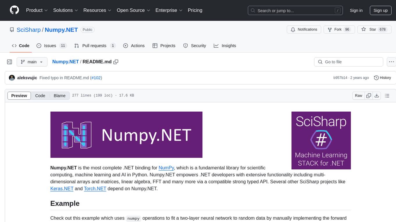 Numpy.NET Screenshot