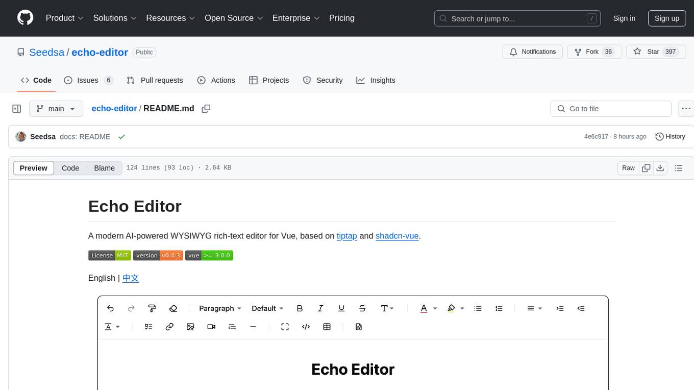 echo-editor Screenshot