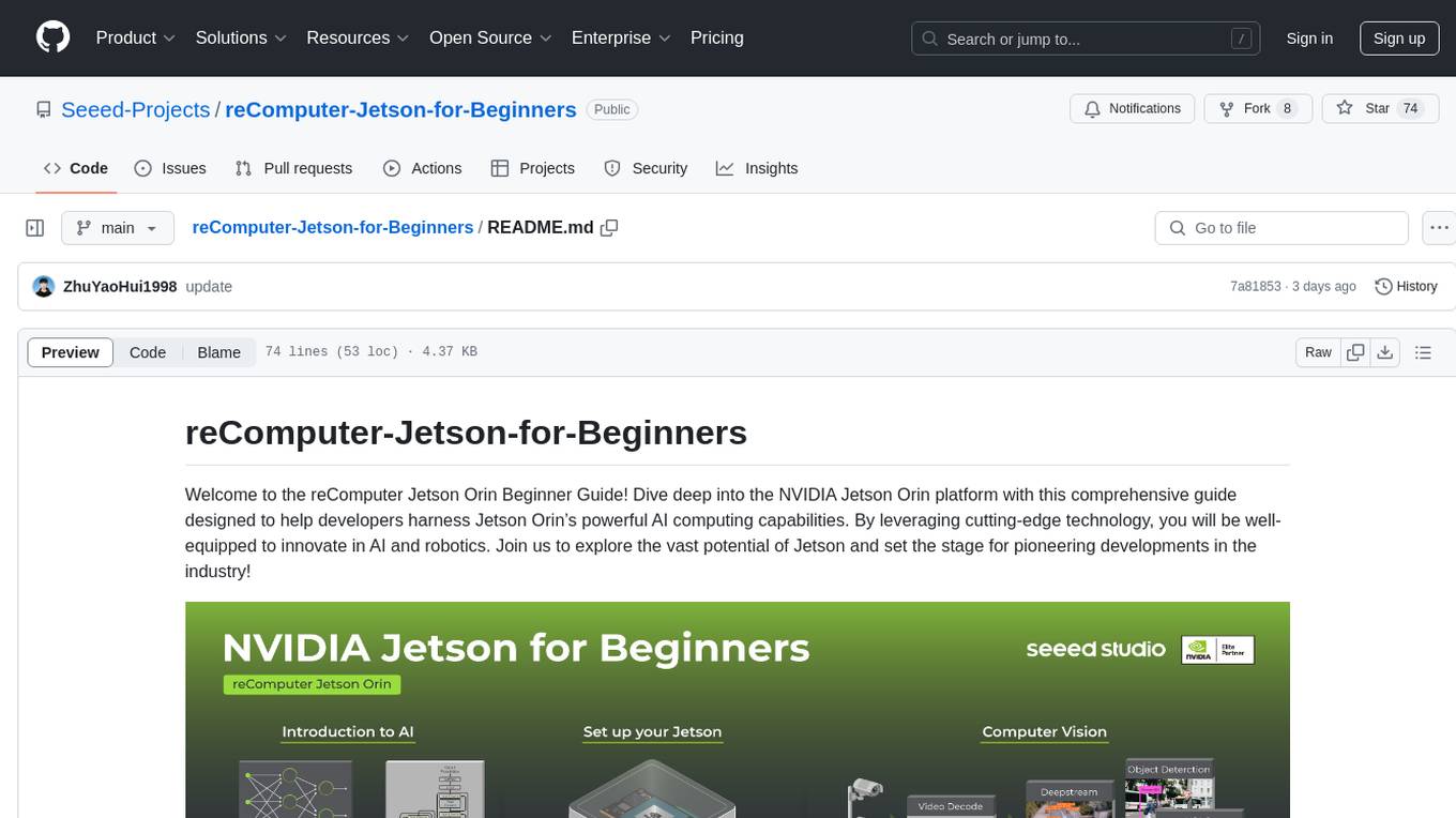 reComputer-Jetson-for-Beginners Screenshot