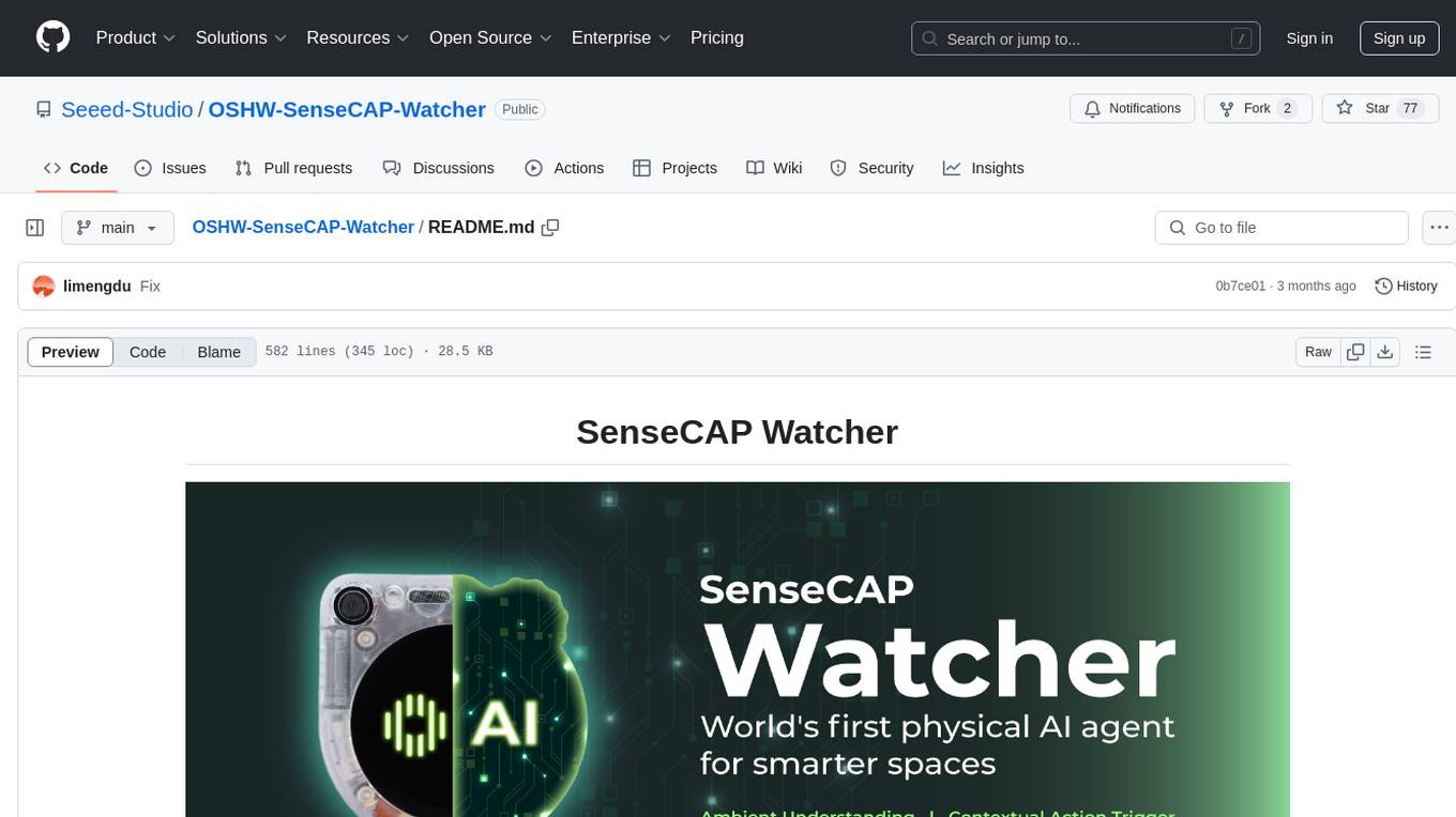 OSHW-SenseCAP-Watcher Screenshot