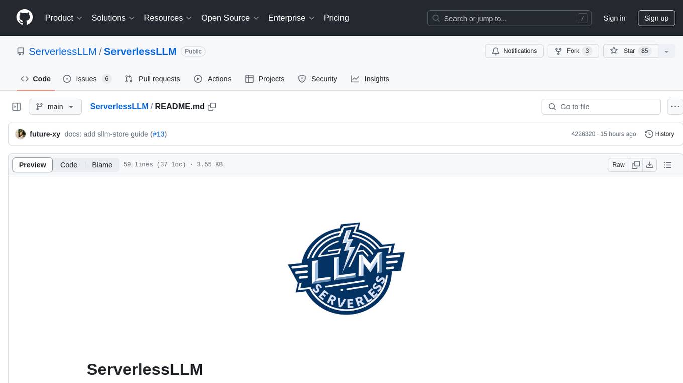 ServerlessLLM Screenshot