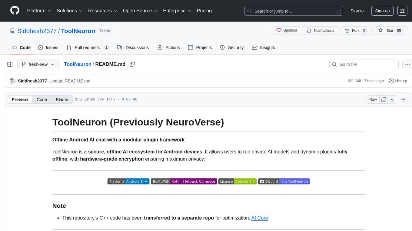 ToolNeuron Screenshot