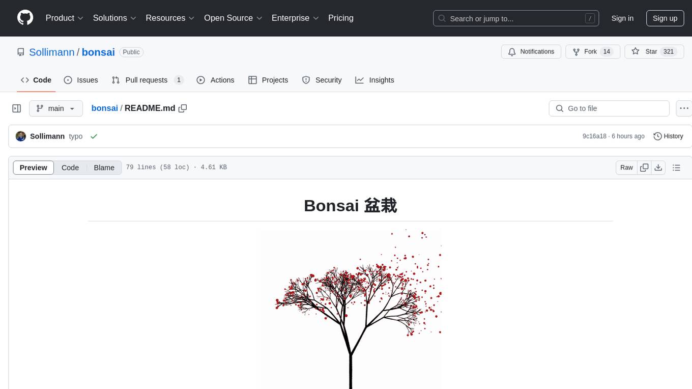 bonsai Screenshot