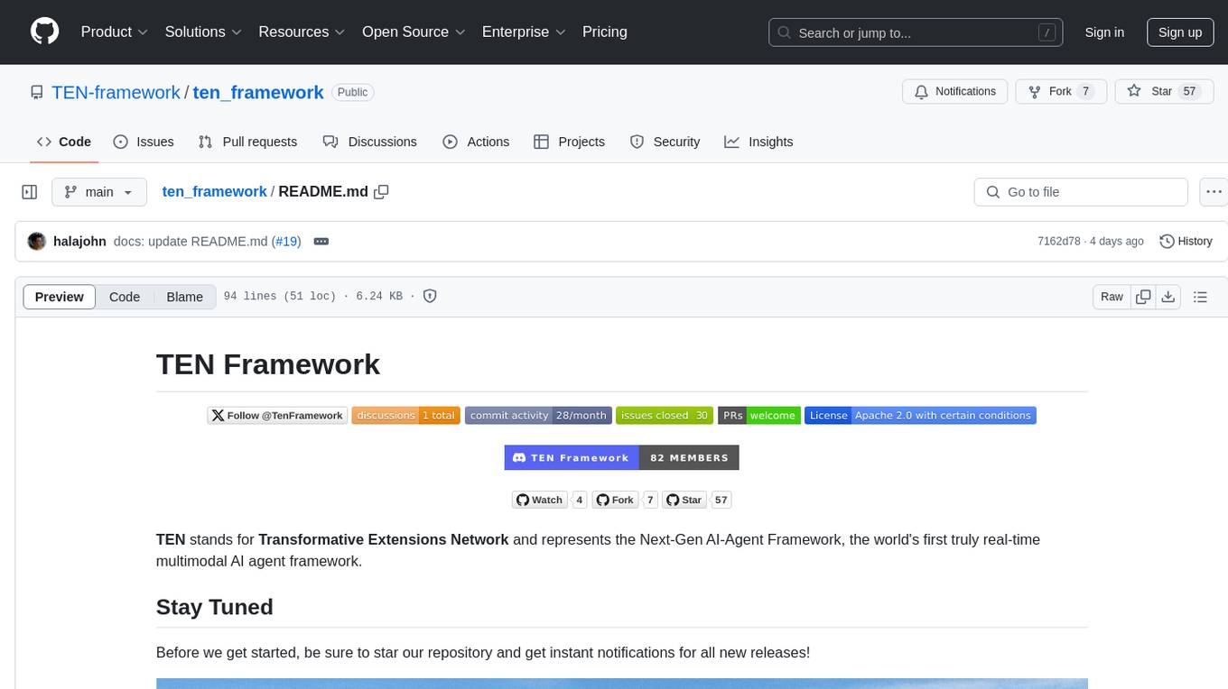 ten_framework Screenshot