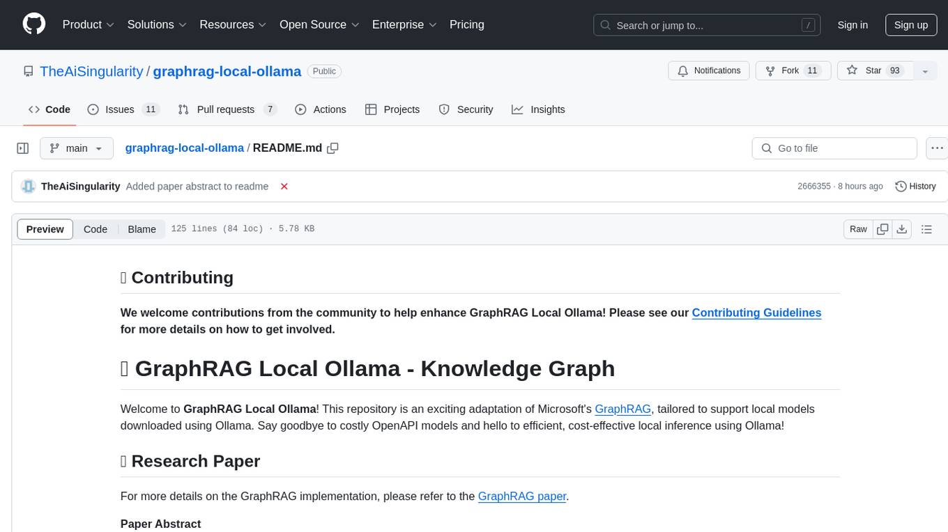 graphrag-local-ollama Screenshot