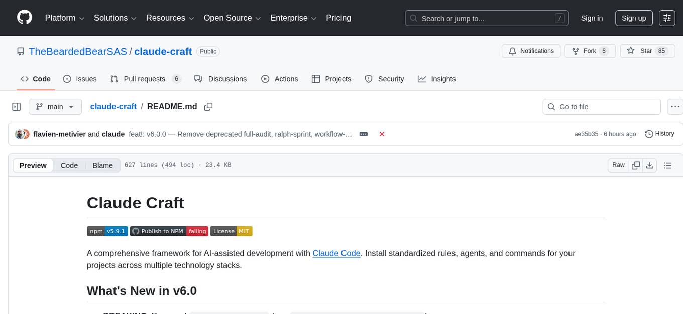 claude-craft Screenshot